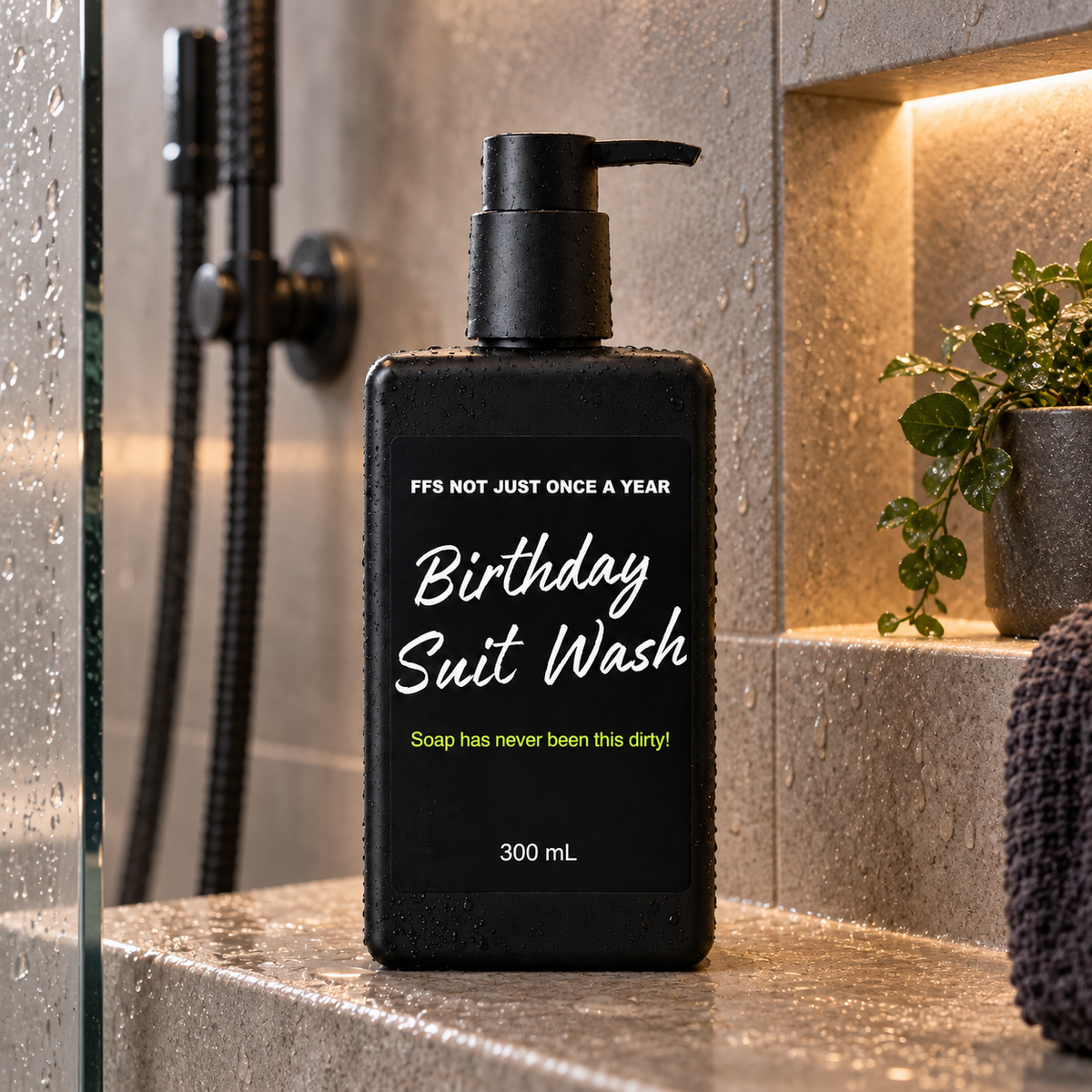 BIRTHDAY SUIT Body Wash Pump Soap 300 mL
