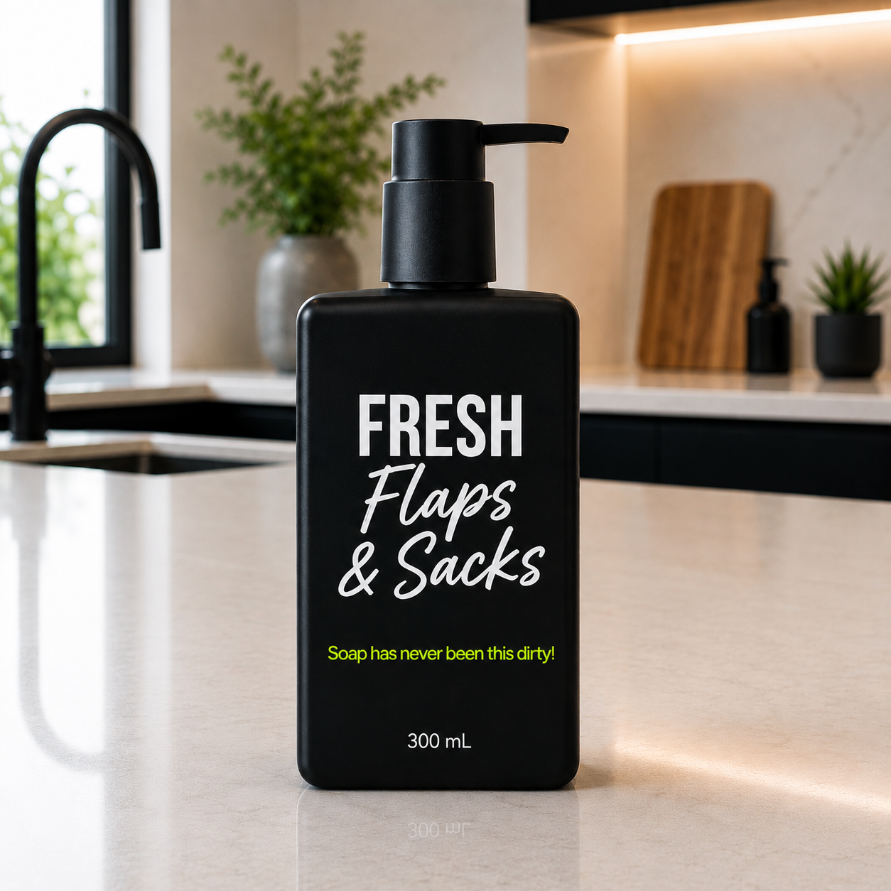 FRESH FLAPS & SACKS Pump Soap 300 mL